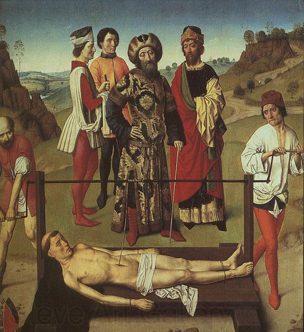 Dieric Bouts The Martyrdom of St.Erasmus Norge oil painting art